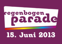 Regenbogenparade 2013 Logo