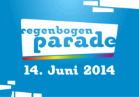 Regenbogenparade 2014 Logo